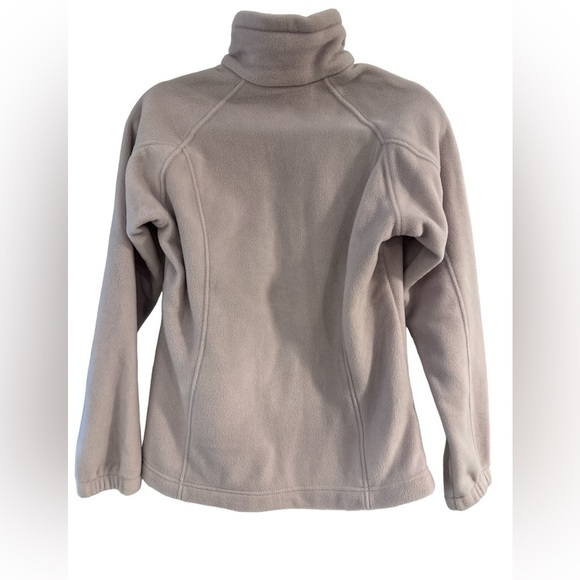 Columbia Women’s Full Zip Fitted Fleece‎ Lavender Small Excellent - Picture 2 of 3
